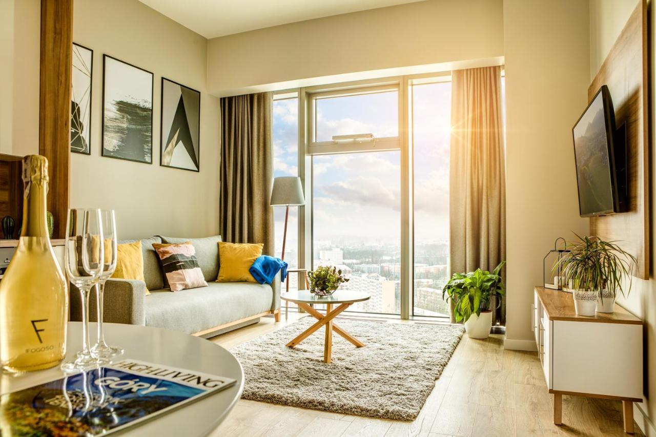 Apartamenty Sky Tower Wroclaw Ngoại thất bức ảnh