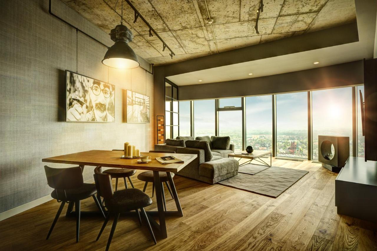 Apartamenty Sky Tower Wroclaw Ngoại thất bức ảnh